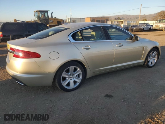 2009 Jaguar XF Luxury with VIN SAJWA05B49HR09280, listed as a Copart auction lot 43210245 with 137,540 mi miles and Salvage Title. Bid and sale history available at DreamBid. Image 3.