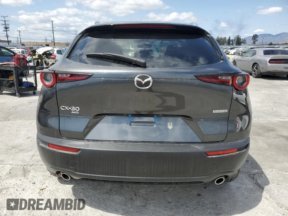 2024 Mazda CX-30 2.5 S Select Sport with VIN 3MVDMBBM3RM661595, listed as a Copart auction lot 50917335 with 7,252 mi miles and Salvage Title. Bid and sale history available at carsss.com. Image 6.