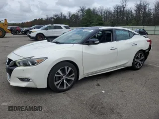 2017 Nissan Maxima S with VIN 1N4AA6AP4HC398474, listed as a Copart auction lot 63840895 with 78,187 mi miles and Salvage title. Bid and sale history available at DreamBid. Image 1.