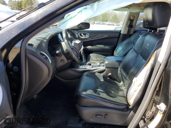 2014 Infiniti QX60 with VIN 5N1AL0MN3EC515836, listed as a Copart auction lot 46656265 with 0 mi miles and Salvage Title. Bid and sale history available at carsss.com. Image 7.