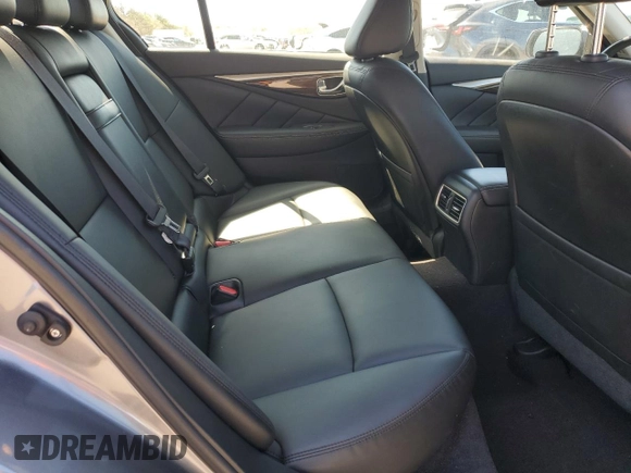 2019 Infiniti Q50 3.0t LUXE with VIN JN1EV7AR7KM552400, listed as a Copart auction lot 53535945 with 24,749 mi miles and Salvage Title. Bid and sale history available at carsss.com. Image 10.