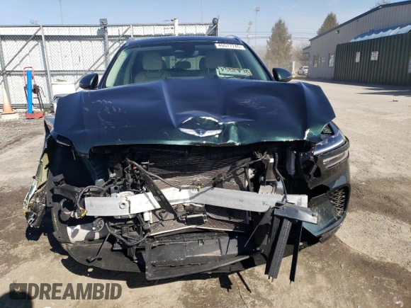 2023 Genesis GV70 2.5T with VIN KMUMADTB9PU081213, listed as a Copart auction lot 45577745 with 39,915 mi miles and Salvage Title. Bid and sale history available at carsss.com. Image 5.