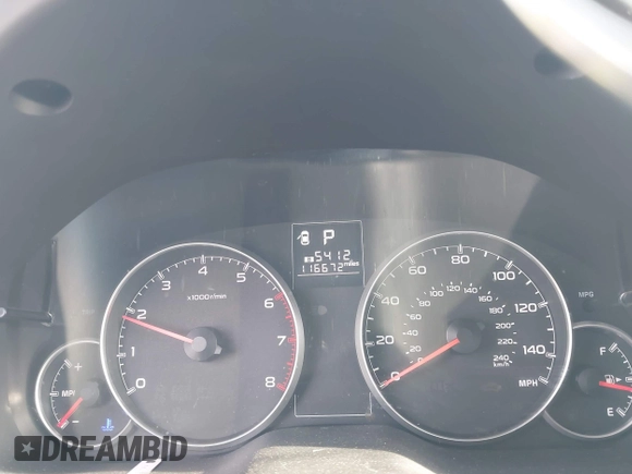 2014 Subaru Outback Premium with VIN 4S4BRCCC2E3264294, listed as a IAAI auction lot 42050338 with 116,672 mi miles and . Bid and sale history available at DreamBid. Image 7.