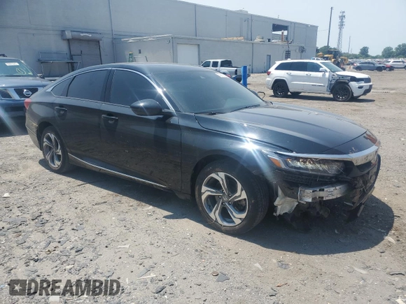 2020 Honda Accord EX-L with VIN 1HGCV2F51LA004779, listed as a Copart auction lot 59372935 with 61,884 mi miles and Salvage title. Bid and sale history available at DreamBid. Image 4.