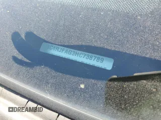 2017 Jeep Grand Cherokee Altitude z VIN 1C4RJFAG3HC738789, wystawiony jako Copart lot #54089375 z przebiegiem 82 150 mil mil oraz Szkody całkowita. Historia ofert i sprzedaży dostępna na DreamBid. Obrazek 13.