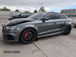 2020 Audi RS 3 z VIN WUABWGFF0LA906145, wystawiony jako Copart lot #55474125 z przebiegiem 41 093 mil mil oraz Szkoda całkowita • Salvage title. Historia ofert i sprzedaży dostępna na DreamBid. Obrazek 1.