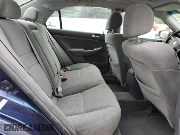2005 Honda Accord EX with VIN 1HGCM567X5A079182, listed as a Copart auction lot 50696665 with 186,410 mi miles and Salvage Title. Bid and sale history available at DreamBid. Image 10.
