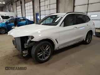 2019 BMW X3 M40i with VIN 5UXTS3C53K0Z05463, listed as a Copart auction lot 50134875 with 46,376 mi miles and Salvage Title. Bid and sale history available at DreamBid. Image 1.
