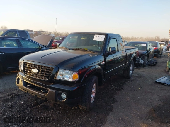 2009 Ford Ranger XL with VIN 1FTZR15E79PA68856, listed as a IAAI auction lot 41784829 with 153,928 mi miles. Bid and sale history available at carsss.com. Image 2.