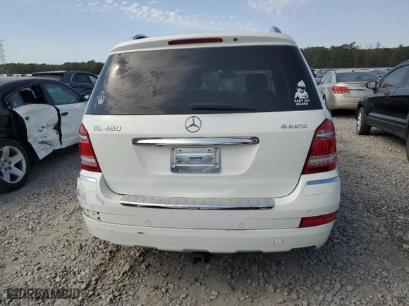 2011 Mercedes-Benz GL-Class GL 450 with VIN 4JGBF7BE4BA694175, listed as a Copart auction lot 75866284 with 120,752 mi miles and Clean Title. Bid and sale history available at carsss.com. Image 6.