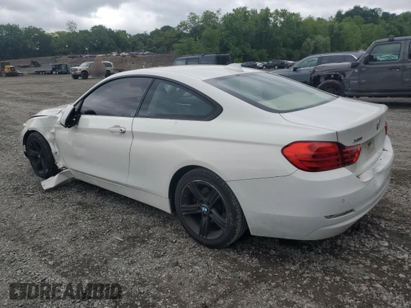 2015 BMW 4 Series 428i xDrive z VIN WBA3N9C59FK246615, wystawiony jako Copart lot #58202885 z przebiegiem 98 570 mil mil oraz Szkoda całkowita • Salvage title. Historia ofert i sprzedaży dostępna na DreamBid. Obrazek 2.