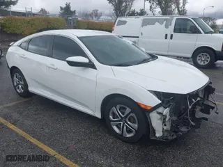 2018 Honda Civic Sedan LX with VIN 2HGFC2F54JH589813, listed as a IAAI auction lot 41777090 with 64,645 mi miles. Bid and sale history available at carsss.com. Image 1.