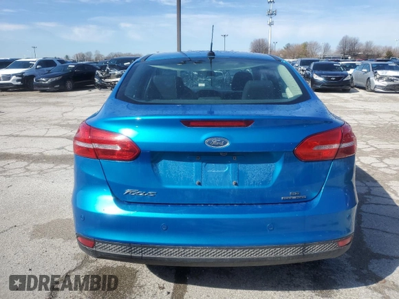 2016 Ford Focus SE with VIN 1FADP3F28GL398046, listed as a Copart auction lot 49261035 with 98,376 mi miles and Salvage Title. Bid and sale history available at carsss.com. Image 6.
