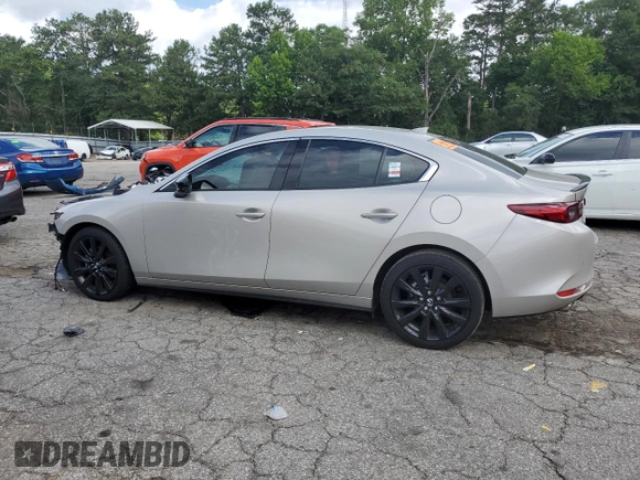 2023 Mazda 3 Premium Plus with VIN 3MZBPBEY9PM376781, listed as a Copart auction lot 61993144 with Not Provided miles and Salvage Title. Bid and sale history available at DreamBid. Image 2.