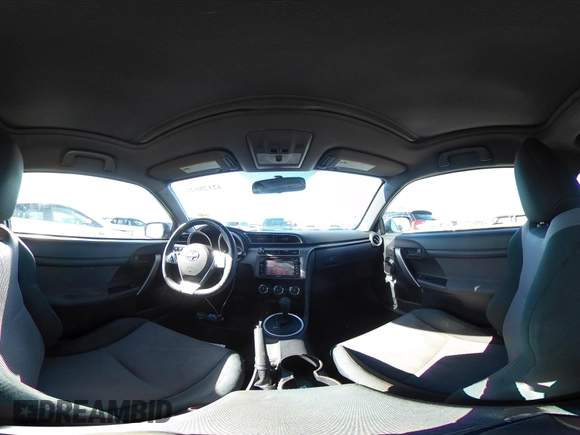 2015 Scion tC with VIN JTKJF5C7XFJ012872, listed as a IAAI auction lot 42128621 with 100,832 mi miles. Bid and sale history available at carsss.com. Image 19.