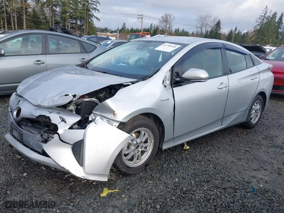 2017 Toyota Prius Two with VIN JTDKARFU6H3040792, listed as a IAAI auction lot 41758408 with 320,656 mi miles. Bid and sale history available at carsss.com. Image 18.