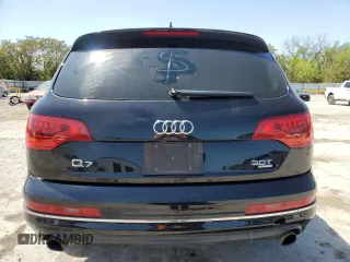 2014 Audi Q7 3.0T Premium Plus with VIN WA1LGAFE2ED015935, listed as a Copart auction lot 53204145 with 109,644 mi miles and Clean Title. Bid and sale history available at carsss.com. Image 6.