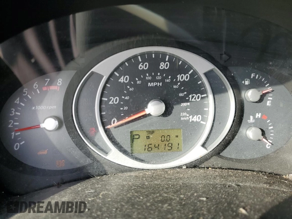 2007 Hyundai Tucson GLS with VIN KM8JM12B17U617967, listed as a Copart auction lot 77712514 with 164,191 mi miles and Clean Title. Bid and sale history available at carsss.com. Image 9.