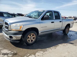 2006 Dodge Ram 1500 ST with VIN 1D7HA18K76J205920, listed as a Copart auction lot 51221865 with 157,988 mi miles and Salvage Title. Bid and sale history available at carsss.com. Image 1.