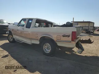 1995 Ford F-150 with VIN 1FTEX14H3SKA44623, listed as a Copart auction lot 74835704 with 161,802 mi miles and Salvage Title. Bid and sale history available at carsss.com. Image 2.