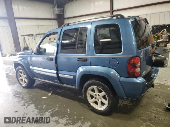 2006 Jeep Liberty Limited with VIN 1J4GL58K66W271427, listed as a Copart auction lot 54397065 with 256,738 mi miles and Salvage title. Bid and sale history available at DreamBid. Image 2.