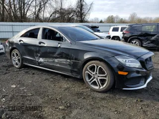 2015 Mercedes-Benz CLS-Class CLS 400 with VIN WDDLJ6FB7FA152999, listed as a Copart auction lot 80857103 with 90,554 mi miles. Bid and sale history available at carsss.com. Image 4.