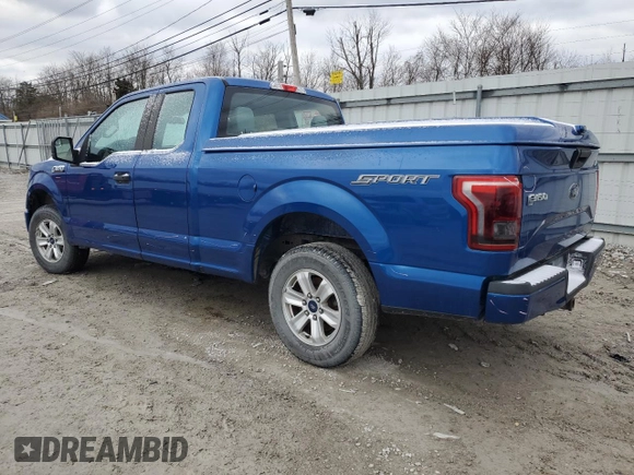 2017 Ford F-150 XL with VIN 1FTEX1C80HKC89714, listed as a Copart auction lot 47952195 with 84,123 mi miles and Salvage Title. Bid and sale history available at carsss.com. Image 2.