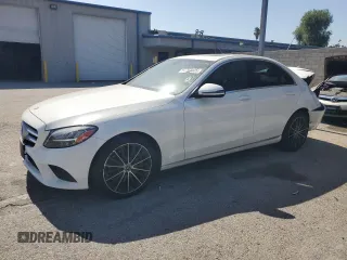 2019 Mercedes-Benz C 300 z VIN WDDWF8DB2KR482820, wystawiony jako Copart lot #60703435 z przebiegiem 80 296 mil mil oraz Czysty tytuł • Clean title. Historia ofert i sprzedaży dostępna na DreamBid. Obrazek 1.