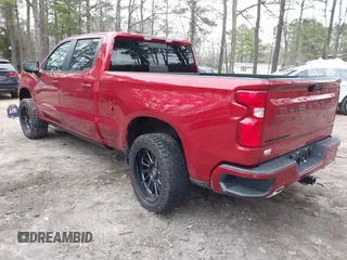 2022 Chevrolet Silverado 1500 RST with VIN 1GCUDEED6NZ557027, listed as a IAAI auction lot 41602219 with 9,816 mi miles and . Bid and sale history available at DreamBid. Image 3.