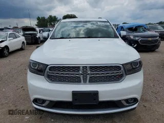 2017 Dodge Durango Citadel with VIN 1C4RDJEGXHC659835, listed as a Copart auction lot 61810635 with 108,538 mi miles and Salvage title. Bid and sale history available at DreamBid. Image 5.