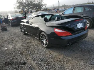2015 Mercedes-Benz SL 63 AMG with VIN WDDJK7EA3FF031618, listed as a Copart auction lot 50321245 with 27,889 mi miles and Salvage title. Bid and sale history available at DreamBid. Image 2.