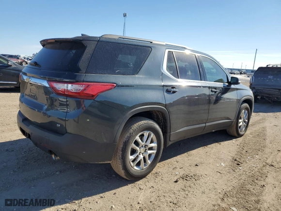 2020 Chevrolet Traverse LT Leather with VIN 1GNEVHKW7LJ100271, listed as a Copart auction lot 88005255 with 53,682 mi miles and Salvage Title. Bid and sale history available at carsss.com. Image 3.