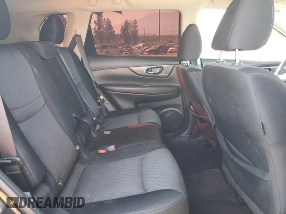 2017 Nissan Rogue SV with VIN JN8AT2MT2HW145890, listed as a Copart auction lot 58528055 with 89,071 mi miles and Salvage title. Bid and sale history available at DreamBid. Image 11.