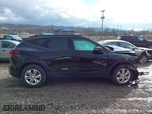 2020 Chevrolet Blazer LT with VIN 3GNKBJRS8LS611556, listed as a IAAI auction lot 41211060 with 68,653 mi miles and . Bid and sale history available at DreamBid. Image 12.