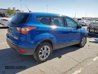 2017 Ford Escape S with VIN 1FMCU0F73HUC10243, listed as a Copart auction lot 57957465 with 79,377 mi miles and Salvage title. Bid and sale history available at DreamBid. Image 3.