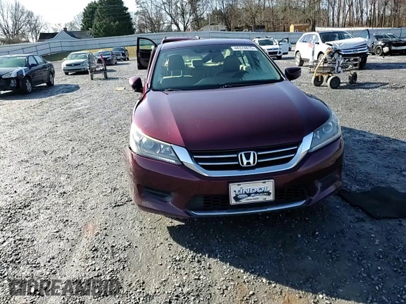 2015 Honda Accord LX with VIN 1HGCR2F3XFA161010, listed as a Copart auction lot 44374815 with 144,225 mi miles and Salvage Title. Bid and sale history available at carsss.com. Image 10.
