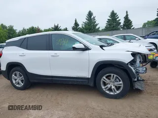 2023 GMC Terrain SLE with VIN 3GKALTEG4PL198456, listed as a IAAI auction lot 42522734 with 18,557 mi miles and . Bid and sale history available at DreamBid. Image 14.