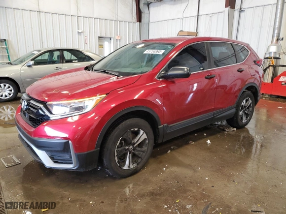 2020 Honda CR-V LX with VIN 5J6RW2H27LL004129, listed as a Copart auction lot 45756895 with 61,374 mi miles and Salvage Title. Bid and sale history available at carsss.com. Image 1.