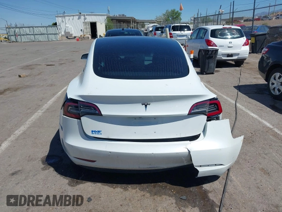 2018 Tesla Model 3 Long Range Battery with VIN 5YJ3E1EA3JF057527, listed as a IAAI auction lot 42072126 with 1 mi miles. Bid and sale history available at carsss.com. Image 15.