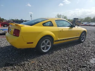 2006 Ford Mustang Standard with VIN 1ZVFT80N365154531, listed as a Copart auction lot 51825505 with 164,126 mi miles and Salvage Title. Bid and sale history available at carsss.com. Image 3.