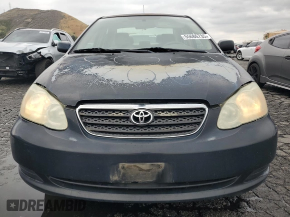 2007 Toyota Corolla CE with VIN 1NXBR30E87Z926401, listed as a Copart auction lot 55686735 with 140,176 mi miles and Clean Title. Bid and sale history available at carsss.com. Image 5.