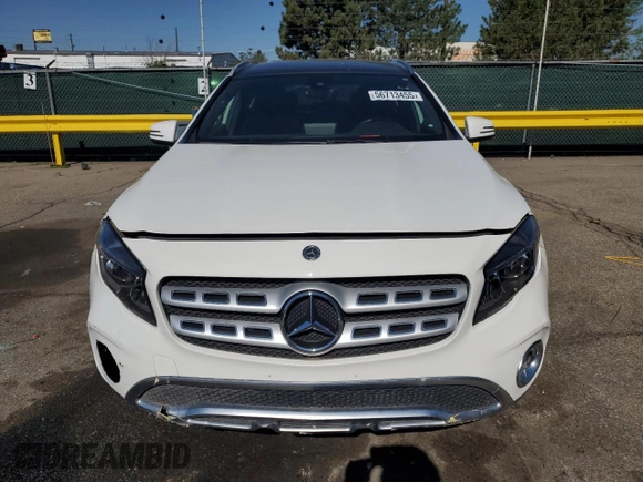 2019 Mercedes-Benz GLA 250 z VIN WDCTG4GB8KJ549895, wystawiony jako Copart lot #56713455 z przebiegiem 29 490 mil mil oraz Szkoda całkowita • Salvage title. Historia ofert i sprzedaży dostępna na DreamBid. Obrazek 5.