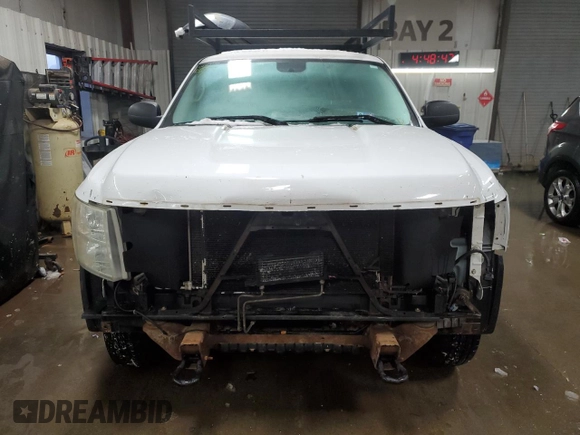 2009 Chevrolet Silverado 1500 with VIN 1GBHC44KX9F170295, listed as a Copart auction lot 45369965 with 166,640 mi miles and Salvage Title. Bid and sale history available at DreamBid. Image 5.