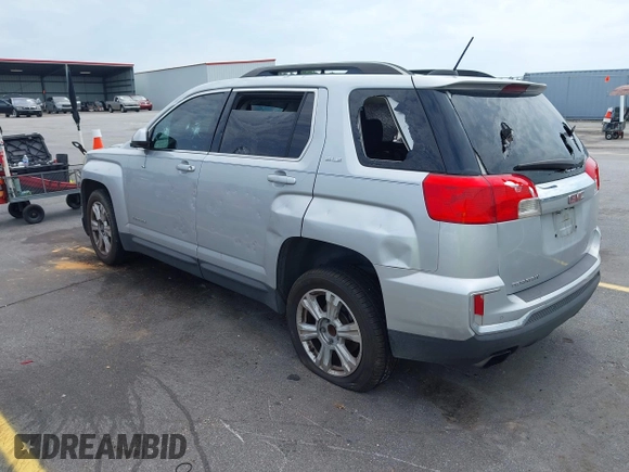 2017 GMC Terrain SLE z VIN 2GKFLNE33H6185704, wystawiony jako IAAI lot #42286447 z przebiegiem 144 174 mil mil oraz . Historia ofert i sprzedaży dostępna na DreamBid. Obrazek 3.