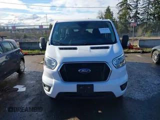 2023 Ford Transit Passenger XL with VIN 1FBAX2Y84PKB08369, listed as a IAAI auction lot 41501636 with 16,967 mi miles and . Bid and sale history available at DreamBid. Image 12.