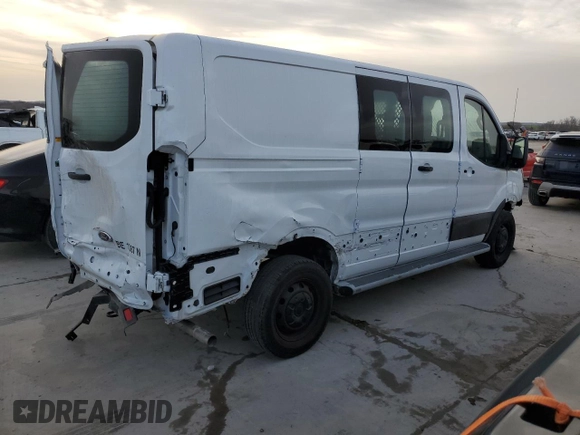 2022 Ford Transit Cargo with VIN 1FTBR1Y8XNKA24879, listed as a Copart auction lot 41635264 with 1,785 mi miles and . Bid and sale history available at DreamBid. Image 3.