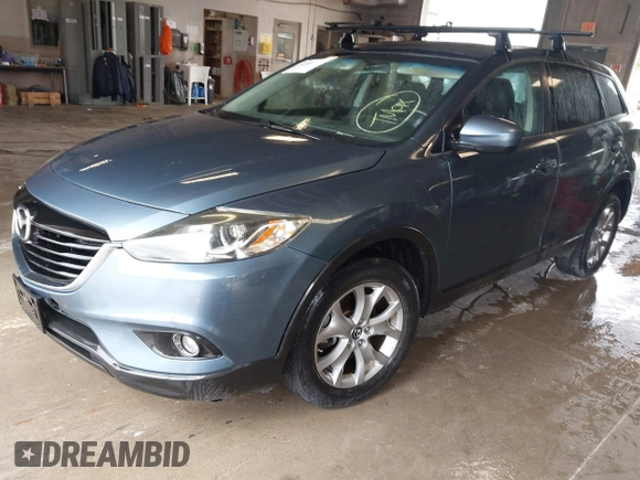 2014 Mazda CX-9 Touring with VIN JM3TB3CA0E0447066, listed as a IAAI auction lot 42350587 with 162,707 mi miles and . Bid and sale history available at DreamBid. Image 2.