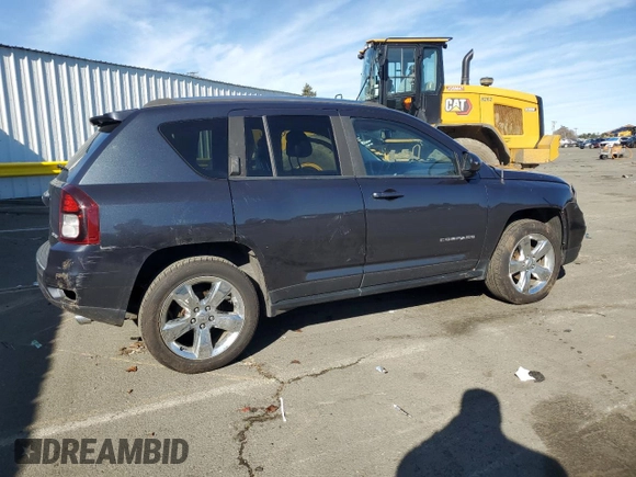 2015 Jeep Compass Limited with VIN 1C4NJDCB7FD177170, listed as a Copart auction lot 87464674 with 77,212 mi miles and Salvage Title. Bid and sale history available at carsss.com. Image 3.