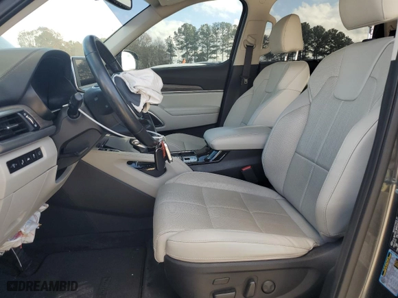 2021 Kia Telluride SX with VIN 5XYP54HC9MG166412, listed as a Copart auction lot 85106054 with 30,252 mi miles and Salvage Title. Bid and sale history available at carsss.com. Image 7.