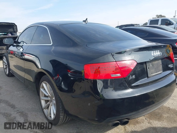 2015 Audi A5 Premium with VIN WAUCFAFR7FA001685, listed as a IAAI auction lot 41461616 with 99,252 mi miles. Bid and sale history available at carsss.com. Image 3.